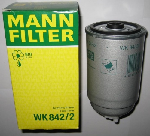 Фильтр топл FIAT/VW MANN WK842/2=WK854/4